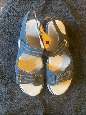 Women’s Navy Blue Adjustable Comfort Sandals